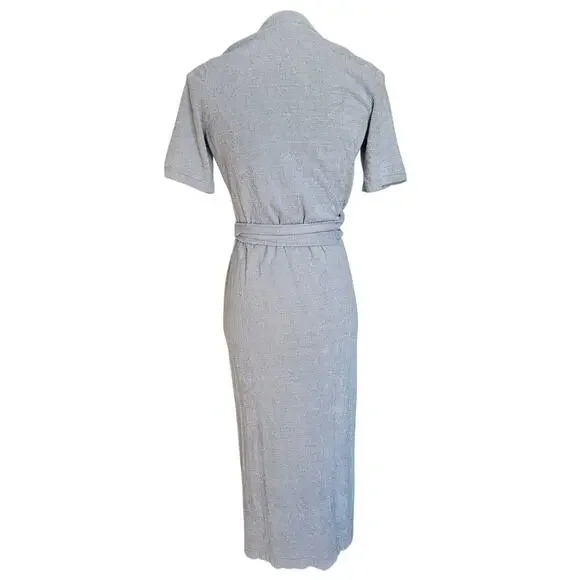 Barefoot Dreams Cozy Chic Ultra Lite Wrap Dress, Tie Belt, Soft and Cozy, Sz XS - Picture 2 of 6